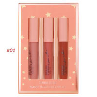 SIVANNA COLORS PEACHY VELVET LIQUID LIPS SET