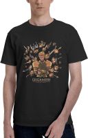Anime 3D Printing T Shirt Fate Zero Gilgamesh Gate of Babylon Mans Short Sleeve T-Shirts Fashion Summer Tee Black