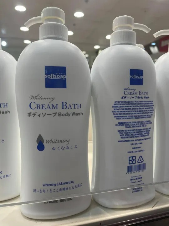 Softsoap Whitening Cream Bath Body Wash 900ml Lazada PH