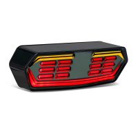 Motorcycle Brake Tail Light with Turn Signal Lights for Grom MSX125 CB650F CB650R CBR650F CTX700N Smoked