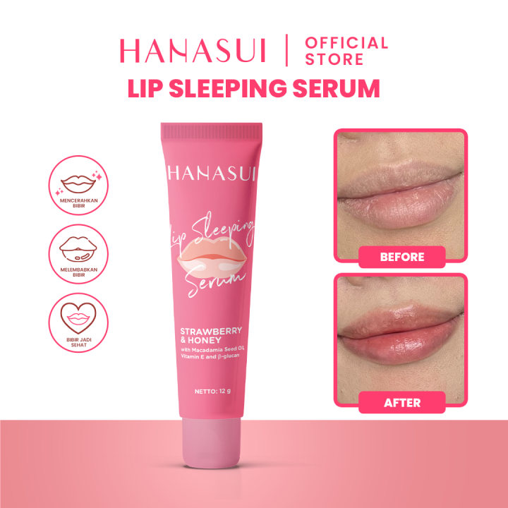 Hanasui Lip Sleeping Serum Lazada Indonesia