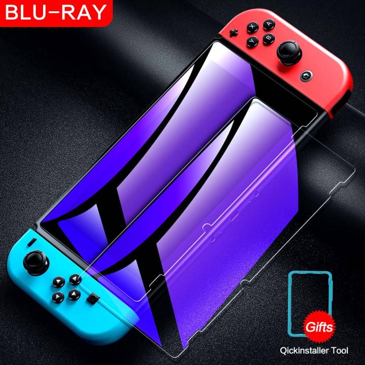 smartdevil-ฟิล์มกระจก-เต็มจอ-screen-protector-for-nintendo-switch-oled-switch-lite-switch-v2-ns-tempered-glass-film-full-coverage-with-anti-bluelight-hd-anti-fingerprint-explosion-proof