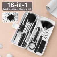 18 in1 Computer Keyboard Cleaner Brush Kit Earphone Cleaning Pen  Phone Tablet Camera Screen Cleaning Tools Cleaner Lens Cleaners