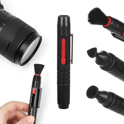 IRCTBV ปากกากันฝุ่นแบบมืออาชีพแบบพกพานำกลับมาใช้ได้1/2/5ชิ้นอุปกรณ์ทำความสะอาดหน้าจอ LCD แปรงทำความสะอาดเลนส์กล้องถ่ายรูป