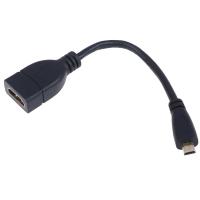 UNI Micro Hdmi To Hdmi ชายกับหญิงอะแดปเตอร์เคเบิ้ลเชื่อมต่อสำหรับ Hdtv Type D Hdmi