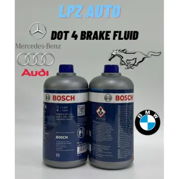 Liquide de freins synthétique DOT 4 - 1L - Bosch