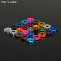 A Variety of Colors M6 Aluminum Alloy(T6061) Flat Washer for Countersunk Flat Head Screw Bolts For Steering Gear RC Model