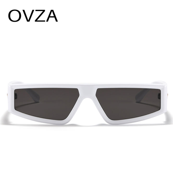 ovza-พังก์สตรีแว่นกันแดดเสื้อผ้าแบรนด์2022แฟชั่นแว่นตาชายแคบกรอบ-s045