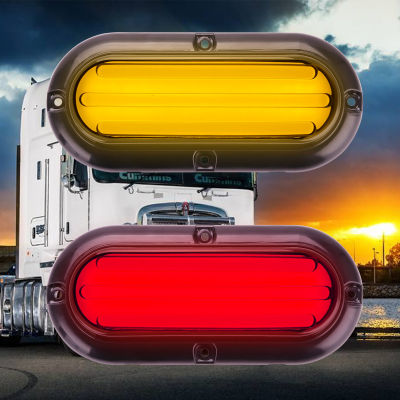 2PCS Trailer Tail Light Flowing Turn Signal Lights ke Lights Daytime Running Light Strobe Light for Trailer Truck RV Pickup