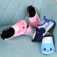 [COD] Childrens floor shoes baby non-slip soft bottom thickened male and female early education parent-child indoor shoe covers