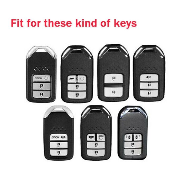 zinc-alloy-car-remote-key-case-cover-for-honda-crv-cr-v-fit-civic-accord-hr-v-hrv-city-odyssey-xr-v-shell-holder-keychain-protector