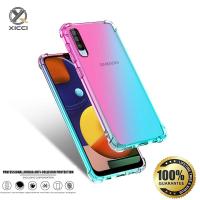 Xicci สำหรับ S amsung g alaxy A10 A20 A30 A40 A50 A60 A70 A80 A90 ไล่โทนสีสีกรณีปกอ่อน TPU ซิลิโคนโทรศัพท์กรณีปกหลังถุงลมนิรภัยกันกระแทกปลอก