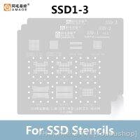hk◈❀❂  AMAOE SSD1 SSD2 SSD3 BGA152 BGA132 Reballing Mesh 0.15mm 0.20mm 0.25mm 1 2 3 Hard Disk Chip Tin