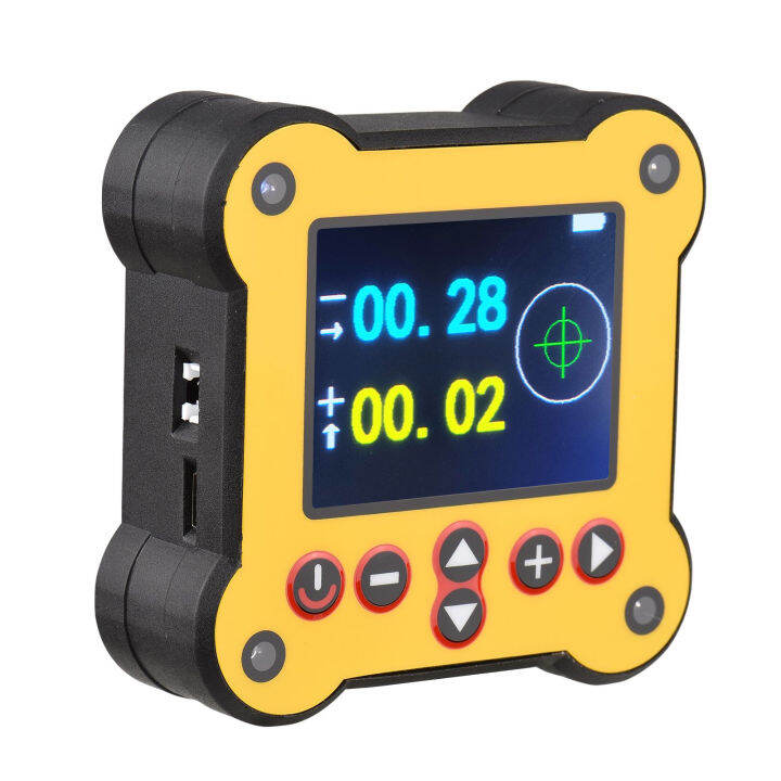 Dual Axis Digital Protractor Inclinometer 0.02° Accuracy
