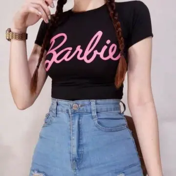 Shop Barbie Blouse Women Crop Top with great discounts and prices