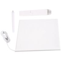 LED Acrylic Message Board Light USB Luminous Drawing Board Memo with Bracket ChildrenS Gift,20X20CM