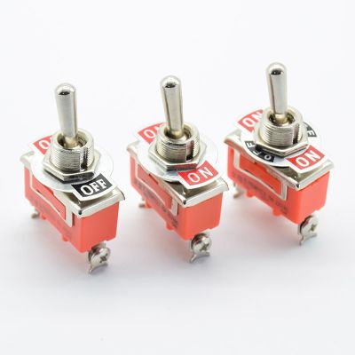 【CW】□✌  Toggle Swith 12V Heavy Duty ON OFF Car Metal SPDT SPST P0.05 15A 250V Terminal