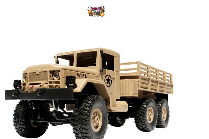 รถบังคับวิทยุ-ยุทธภัณฑ์ลำเลียงทหาร-wpl-b-16-military-truck-อัตราส่วน-1-16-ขับเคลื่อน-6-wd-ความถี่-2-4ghz