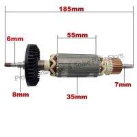 ตัวเปลี่ยนสมอโรเตอร์กระดอง Ac220v-240v สำหรับเครื่องบดมุม Makita Ga5040 Ga5040c Ga5040x01ฟรีตลับลูกปืนคาร์บอน