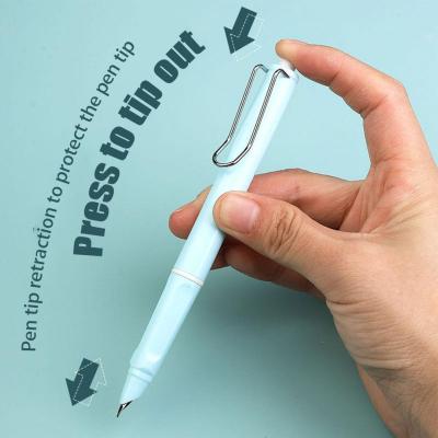 หมึกชนิดปากกาหมึกซึมปากกาสำหรับการเขียนปลายปากกาแบบยืดหดได้สหกรณ์นักเรียนอุปกรณ์การเรียน K8Q2