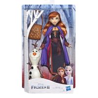 Disney Frozen Anna Doll With Buildable Olaf Figure and Backpack Accessory From Frozen 2 Movie สินค้าใหม่ ลิขสิทธิ์แท้