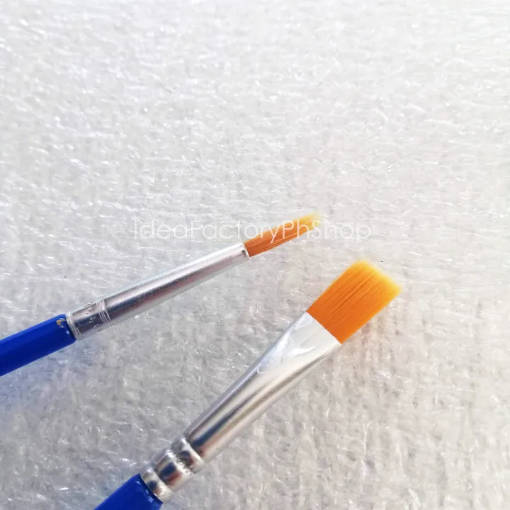 Thin Flat Paint Brush Art for Kids For Detailed Artwork Painting Canvas