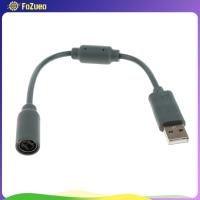 สายอะแดปเตอร์แปลง USB เกมแพด FoZueo สำหรับตัวควบคุม Xbox 360ไมโครซอฟต์