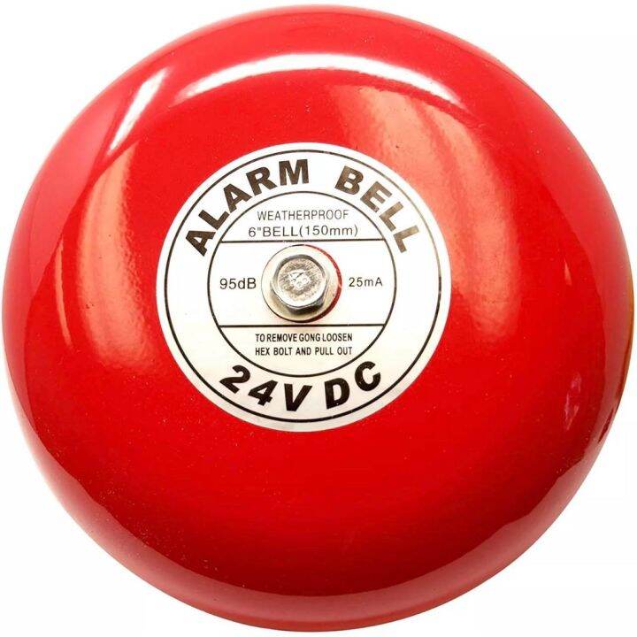 Fire Alarm Bell 6 Inches 24V for Conventional Fire Alarm System | Lazada PH