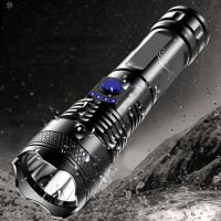 Super Powerful Led Flashlight High Power Torch Light Rechargeable Tactical Flashlight 18650 Usb Camping Lamp