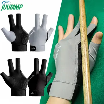 1Pcs 3 Fingers Pool Gloves Billiards Left Hand Shooters Snooker Cue Sport  Glove Show Gloves Predator Women Men Billiard Shooter