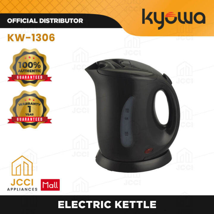 Kyowa Electric Kettle 1.0 lts. Original with 1 Year Warranty KW1306