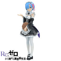 Figure ฟิกเกอร์ จากการ์ตูนเรื่อง Re Zero Starting Life in Another World รี ซีโร่ รีเซทชีวิต ฝ่าวิกฤตต่างโลก Rem เรม ชุดแม่บ้าน Ver Anime Hobby โมเดล ตุ๊กตา อนิเมะ การ์ตูน มังงะ ของขวัญ Doll manga Model New Collection Gift คอลเลกชัน ของสะสม