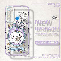 เคสสำหรับ Realme 5 5 Pro 5S 5i Realme 6 6 Pro,เคสโทรศัพท์คริสตัล Cinnamoroll Kuromi แบบดั้งเดิมปลอกอ่อนเคสมือถือใสป้องกันกล้องคลุมทั้งหมด