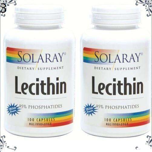 【100 Authentic 】 Solaray Lecithin Capsules (120's 120's x2)☜ Lazada