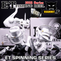 รอกตกปลา รอกสปินนิ่ง ET FISHING REEL 2023 Series (รอบ 5.2:1 เบรค 6kg.)