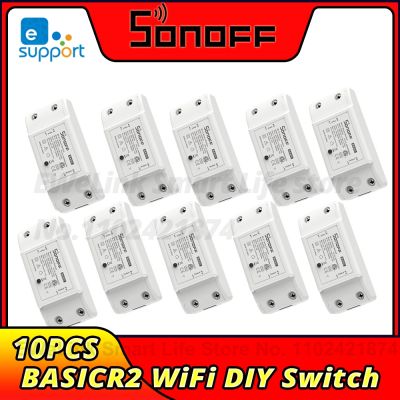 Itead SONOFF Basic R2 Wifi Switch Module Smart Home Timer Light Switch Universal DIY Switch Works With Alexa Google Home