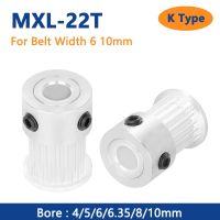 【CW】۞∈✲  22T MXL Timing Pulley Bore 4 5 6 6.35 8 10mm 22 Teeth Synchronous Wheels Printer Accessories for Width 6mm K Type