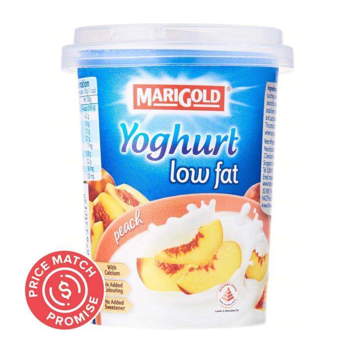 Marigold Low Fat Yoghurt Peach G Lazada Singapore