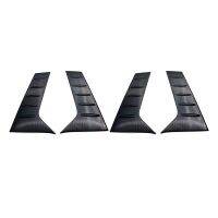 4X Car C Pillar Rear Window Side Cover Trim For Toyota Alphard Vellfire 30 Series 16-19