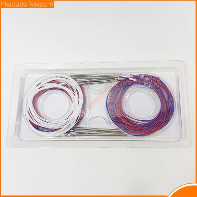 ☃ஐ☁ 10pcs 1X2 Fiber Optic FBT Splitter 10/90 20/80 30/70 40/60 50/50 Various Types 1x2 0.9mm Unbalanced Coupler Without Connectors