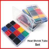 【hot】✼⊕  127-580pcs Shrink Tube Thermoresistant Heat-shrink Tubing Wrapping Electrical Connection Wire Cable Insulation Sleeving