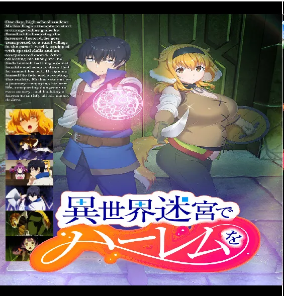 Kudasai - El primer paquete Blu-ray/DVD del anime Isekai Meikyuu de Harem  wo (Harem in the Labyrinth of Another World), acumuló 6,728 copias  vendidas en su primera semana en Japón. Esto la