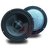 Mid Range Speaker ลำโพงรถยนต์ 450W RMS ลำโพงเสียงกลาง ลำโพงขนาดหน้าดอก6.5" กรวยเคฟร่าขอบ PA โครงปั้มพิเศษสีดำ แพ้คคู่ สองดอก