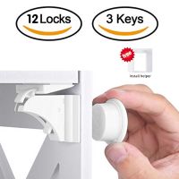 ✔ Magnetic Child Lock Children Protection Baby Safety Lock Drawer Latch Cabinet Door Lock Limiter Children Security Locks