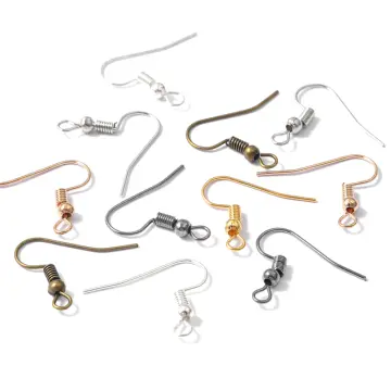 Earrings Clasp Hook 200pcs Earring Hooks Earwire Jewelry Making Findings  Clasps