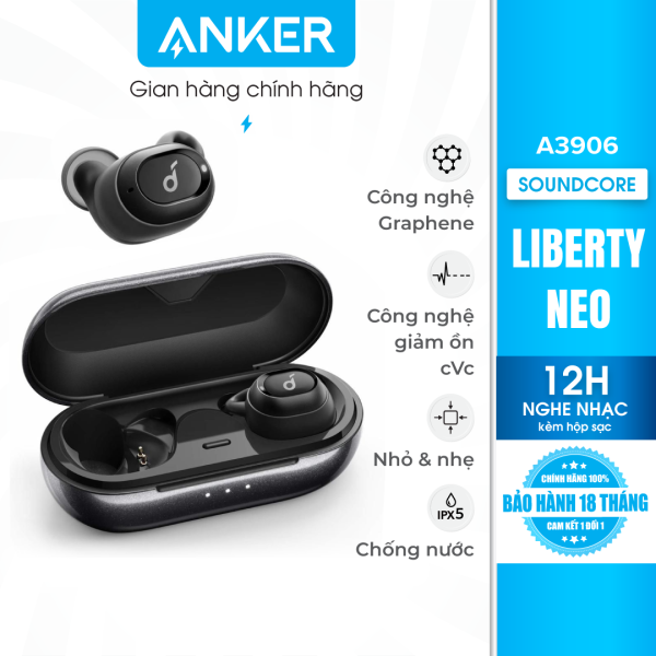 Tai nghe bluetooth SoundCore Liberty Neo (by Anker) – A3906