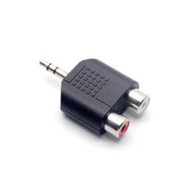 3.5mm Jack Stereo Male To 2 RCA Plug Female Adapter M/F Y Splitter RCA Audio Adapter Connector 3.5mm Audio Cable Cables