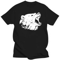 REM 100% Cotton short sleeve print casual bear print T shirt for men o neck CASUAL men t shirt XS-6XL