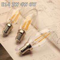 【❉HOT SALE❉】 lan84 หลอดไฟนีออนเปลวไฟ Led แบบเอดิสันย้อนยุค E14สูงประหยัดพลังงานหลอดโคมไฟสำหรับไฟบ้าน