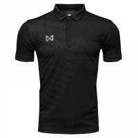 WARRIX SPORT เสื้อโปโลลำลอง ทีมชาติไทย WA-17FT33M1 (สีดำ)